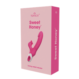 ויברטור ארנבון מלקק Sweet Honey