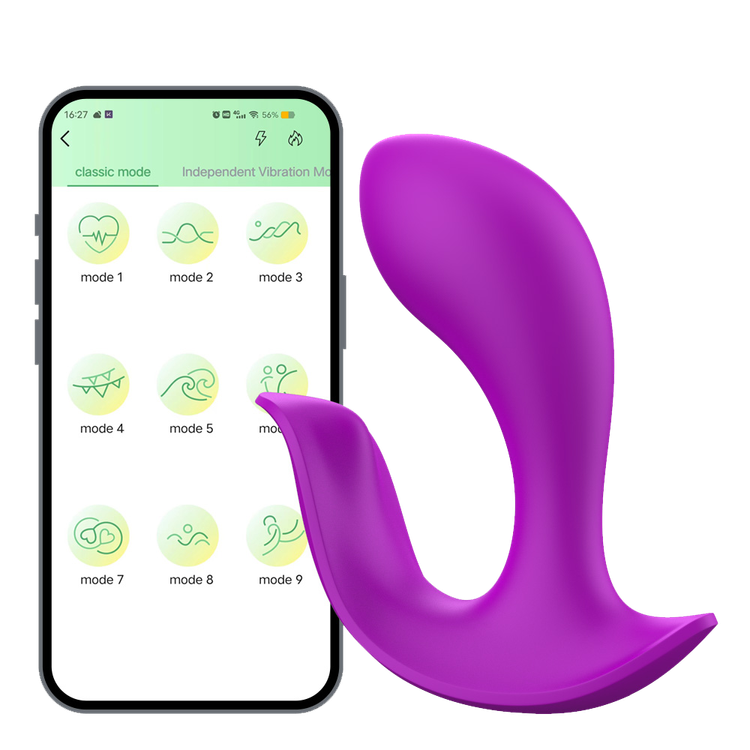 ויברטור מתלבש עם אפליקציה My Secret +