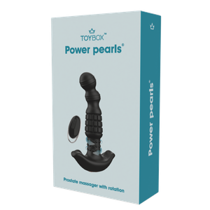 מעסה ערמונית רוטט ומסתובב Power pearls