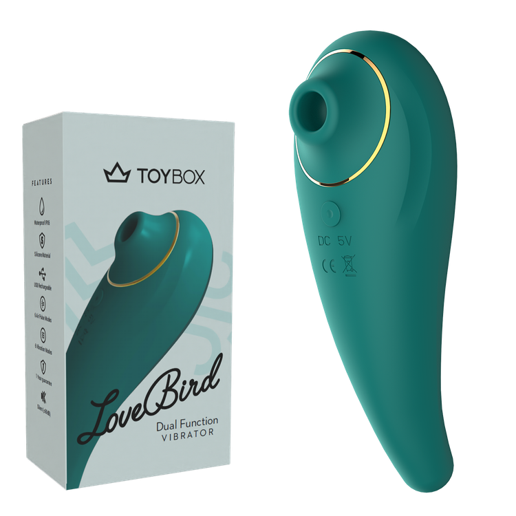 ויברטור יניקה ורוטט LoveBird