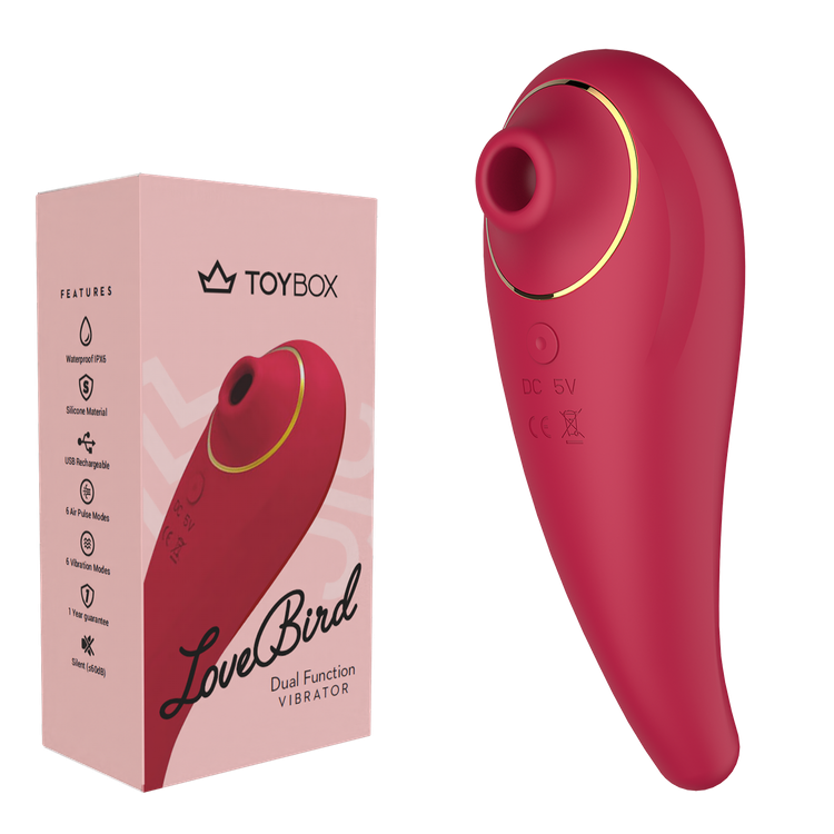 ויברטור יניקה ורוטט LoveBird