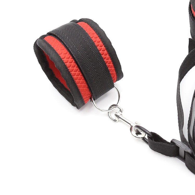 סט קשירה למיטה מנאופרן אדום Down Under