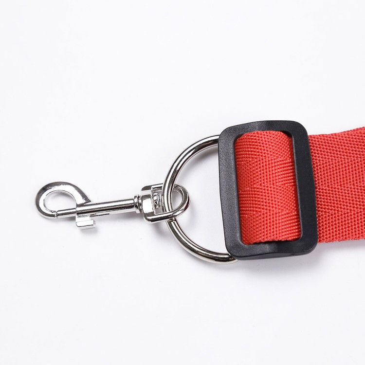 סט קשירה אדום משולב בפרווה 'פילואו טואק'