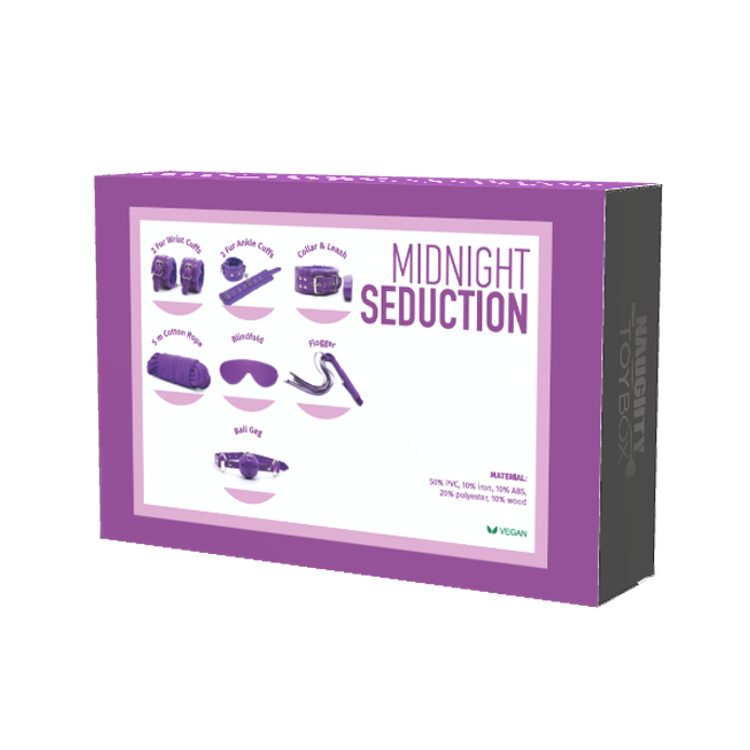 ערכת BDSM סגולה למתחילים Midnight Seduction