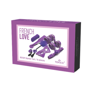 ערכת BDSM סגולה למתחילים French Love