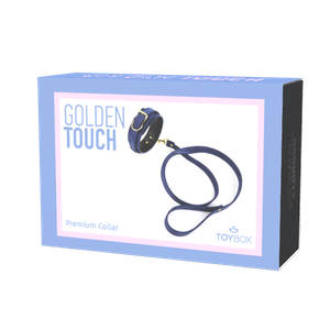 קולר פרימיום Golden Touch שחור