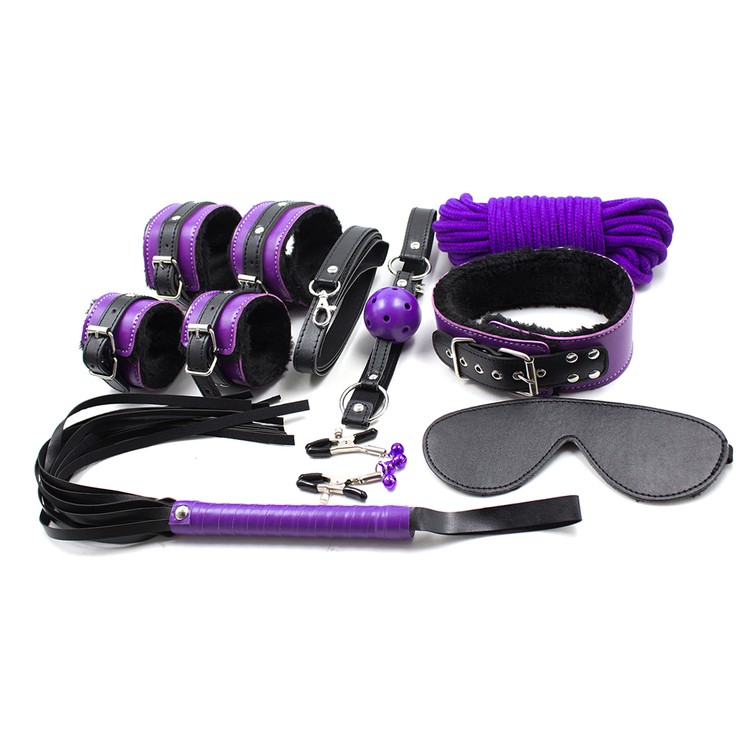 ערכת BDSM למתחילים  Sexy Memories סגול/שחור