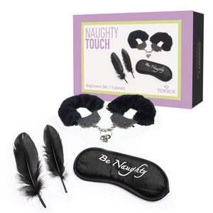 ערכה שובבה Naughty Touch שחור