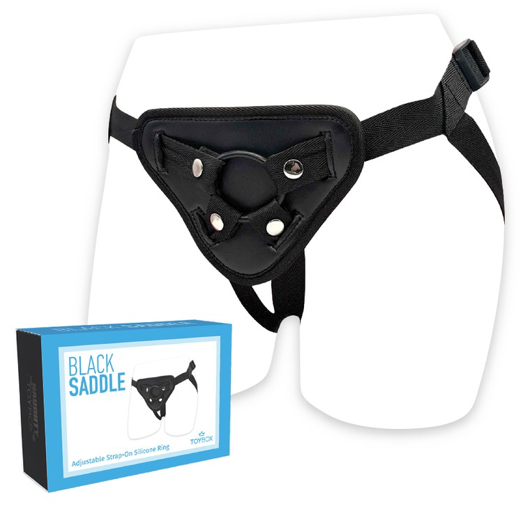 רתמת סטראפאון  Black Saddle