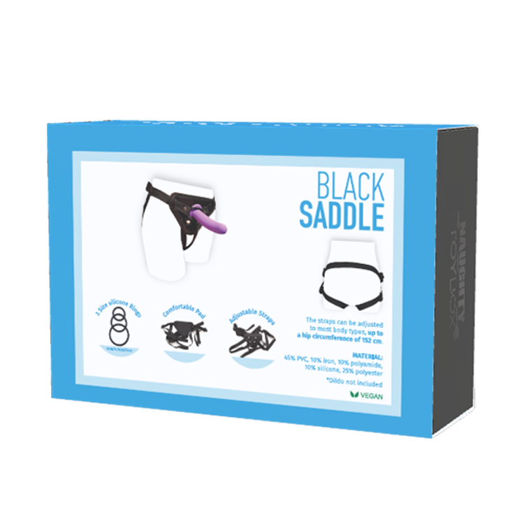 רתמת סטראפאון  Black Saddle