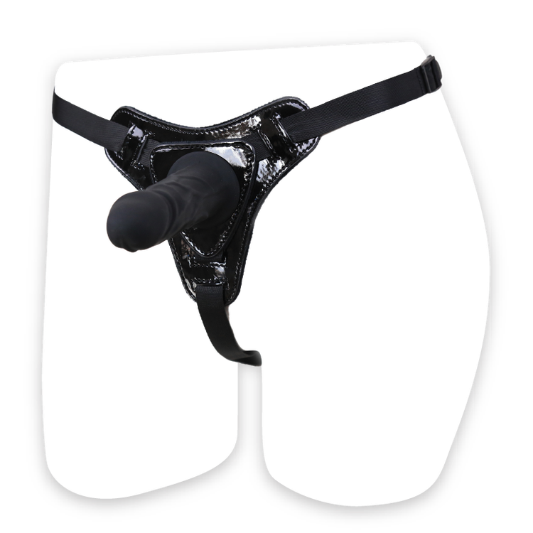 ערכת סטרפאון עם דילדו 'קיופיד בלט'