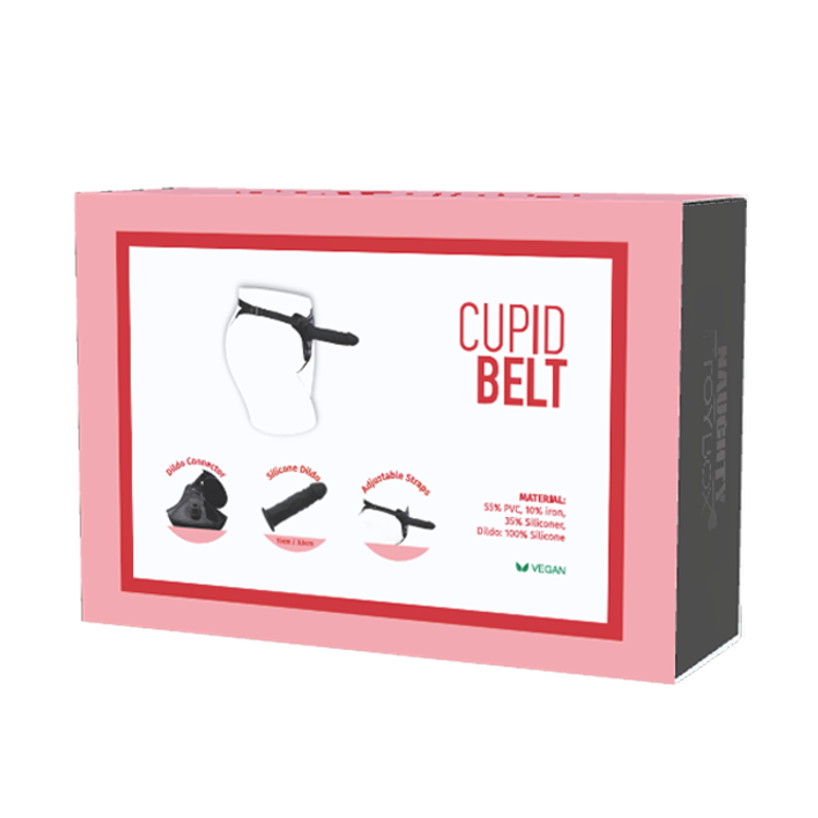 ערכת סטרפאון עם דילדו 'קיופיד בלט'