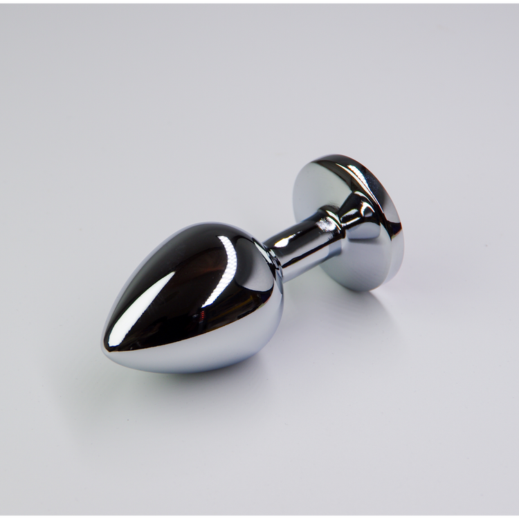 פלאג מתכת יהלום ורוד בייבי