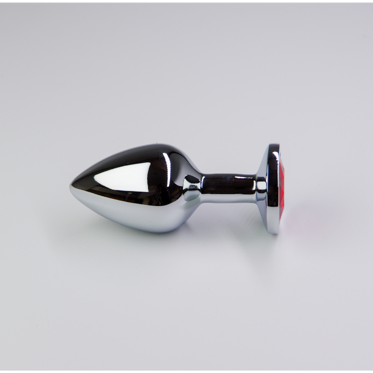 פלאג מתכת יהלום אדום