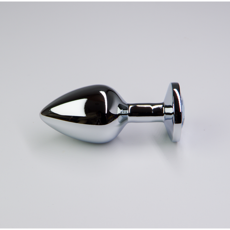 פלאג מתכת יהלום תכלת