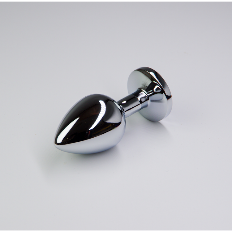 פלאג מתכת יהלום תכלת