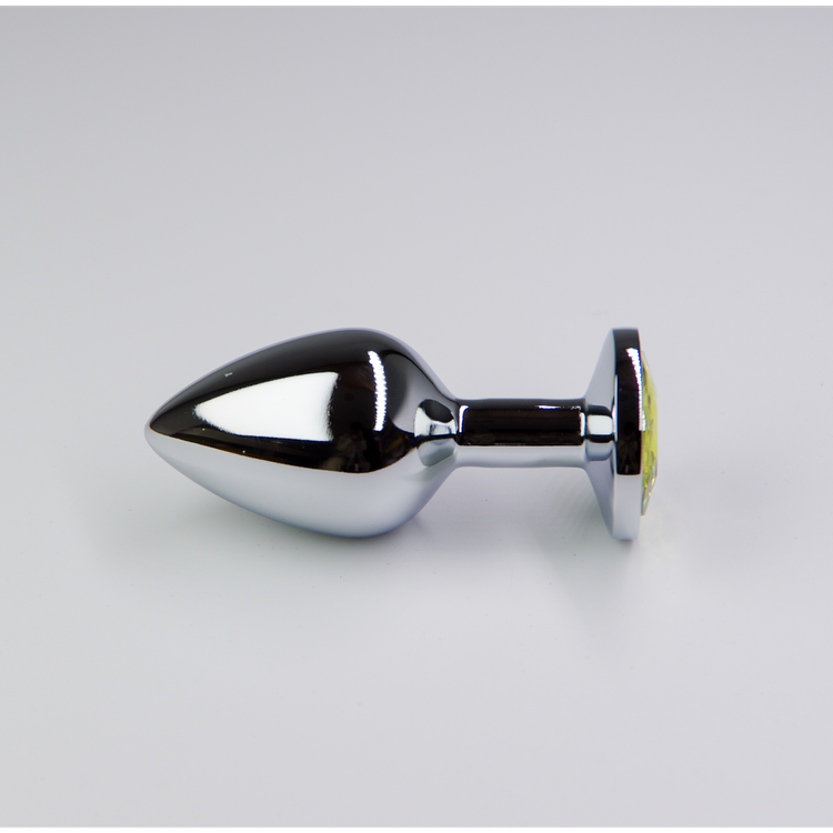 פלאג מתכת יהלום צהוב בהיר