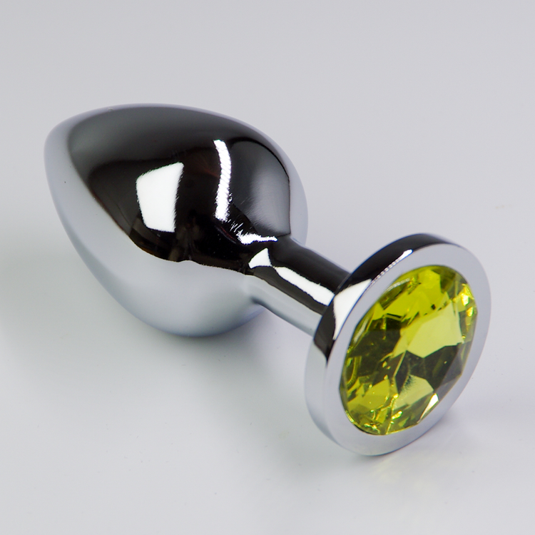 פלאג מתכת יהלום צהוב בהיר