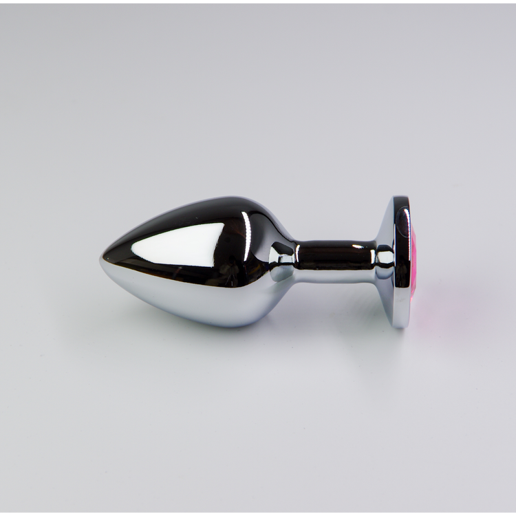 פלאג מתכת יהלום ורוד