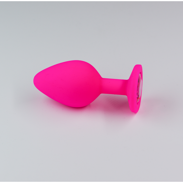 פלאג סיליקון ורוד יהלום ורוד