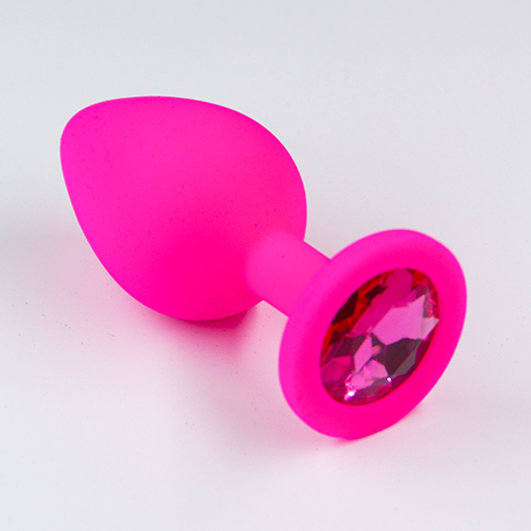 פלאג סיליקון ורוד יהלום ורוד