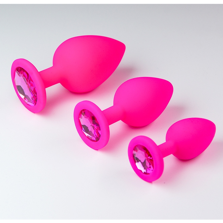 פלאג סיליקון ורוד יהלום ורוד