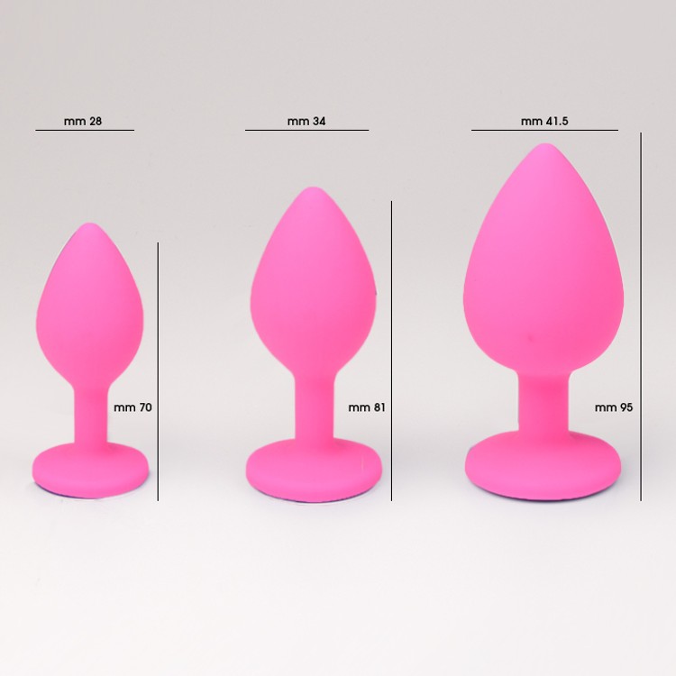 פלאג סיליקון ורוד יהלום ורוד