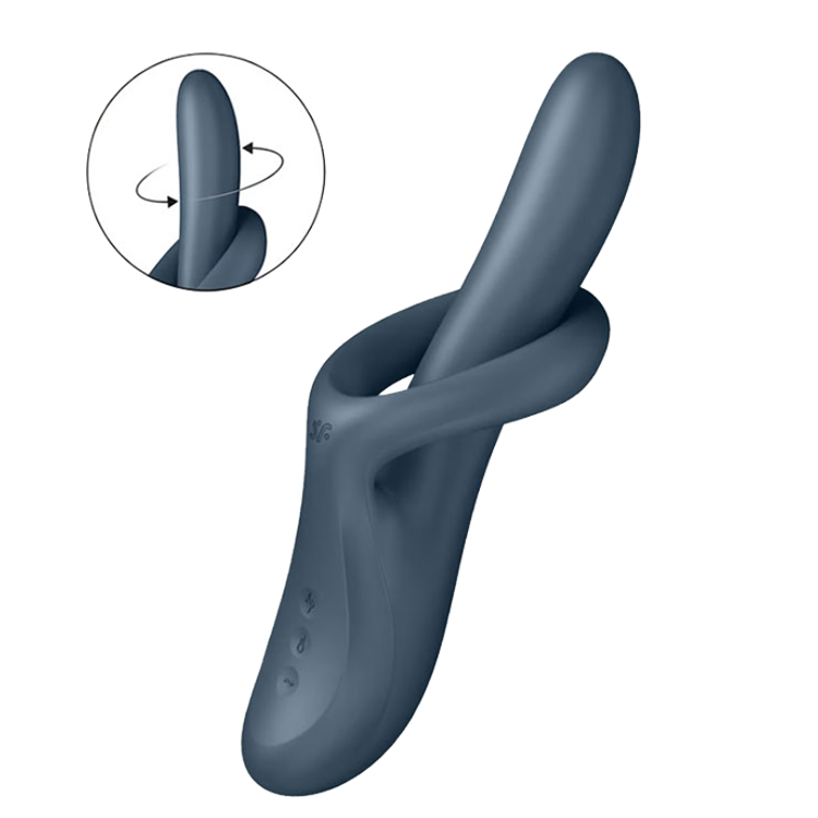 ויברטור מתחמם,רוטט ומסתובב Heat Flex 4 סטיספייר