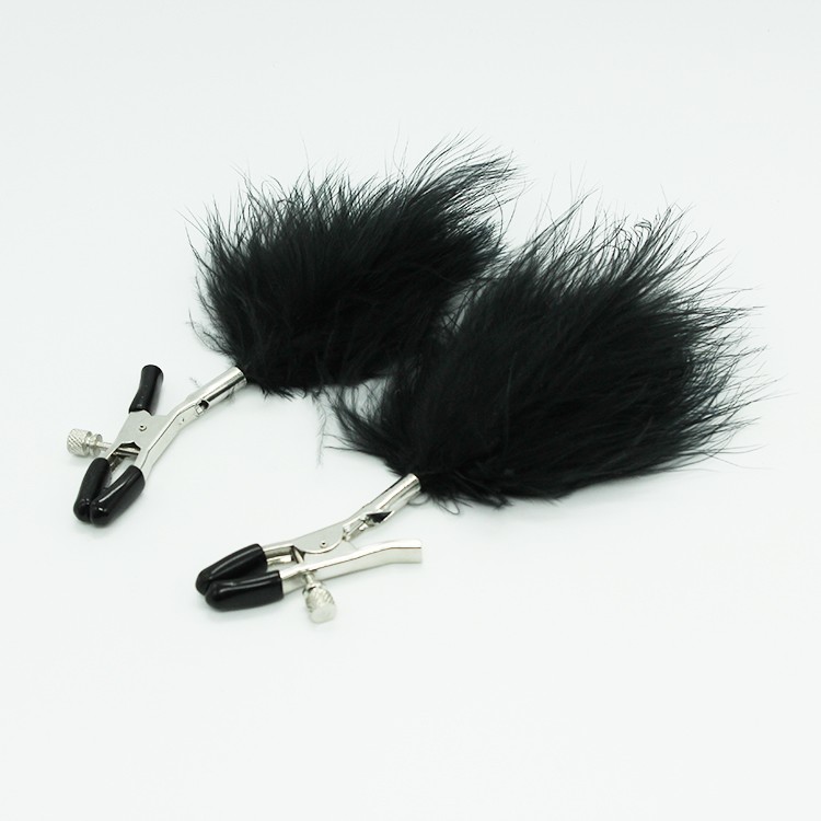 מצבטים מתכווננים עם נוצה