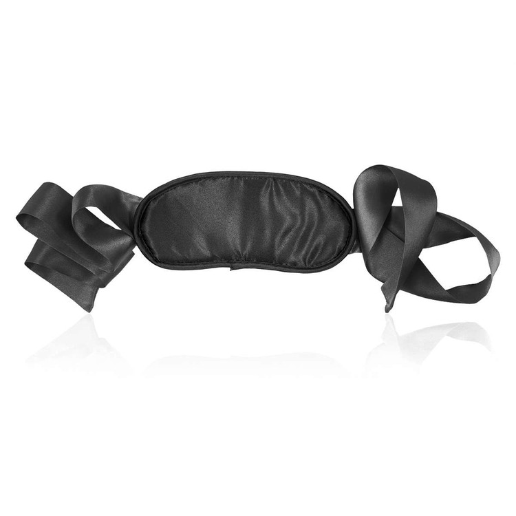 כיסוי עיניים עם קשירת סרט  סטן סגול