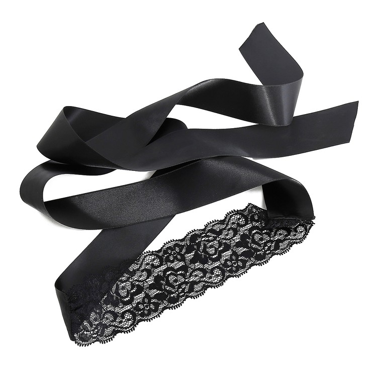 כיסוי עיניים תחרה שחור