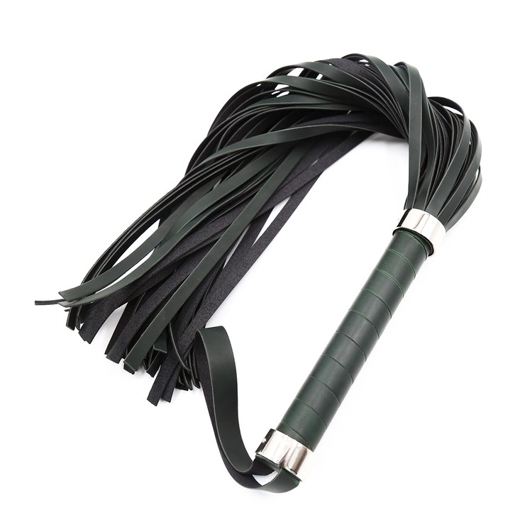 שוט זנבות שחור אלגנטי