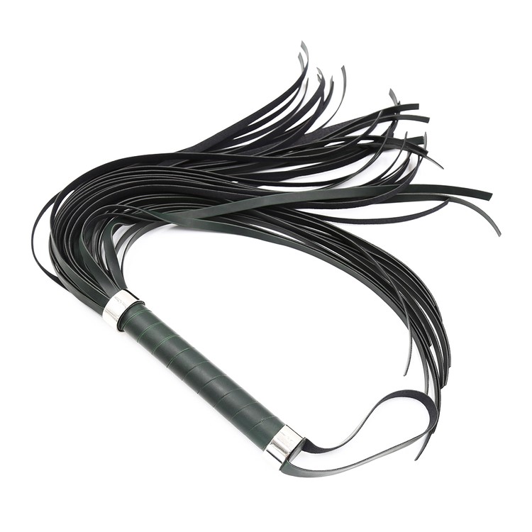 שוט זנבות שחור אלגנטי