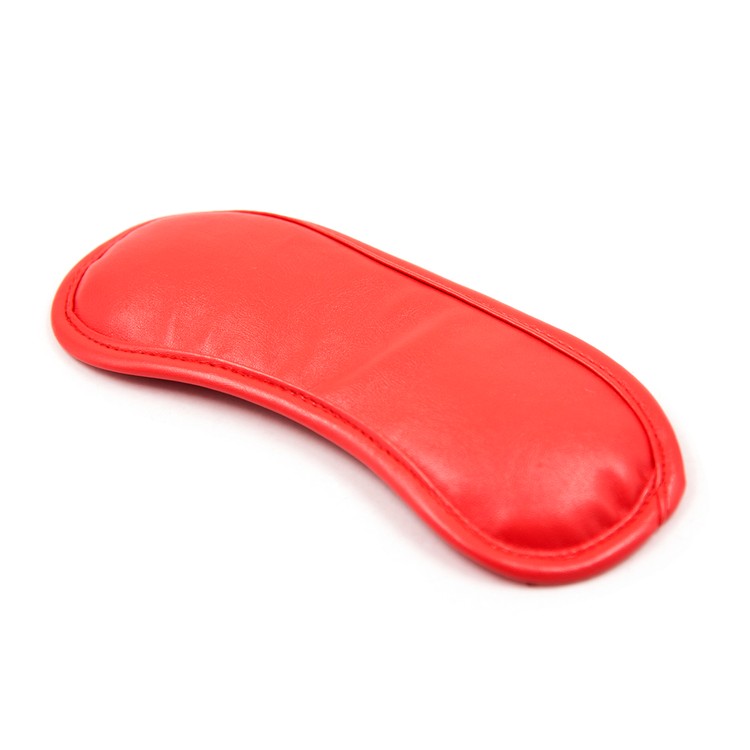 כיסוי עיניים אדום מרופד