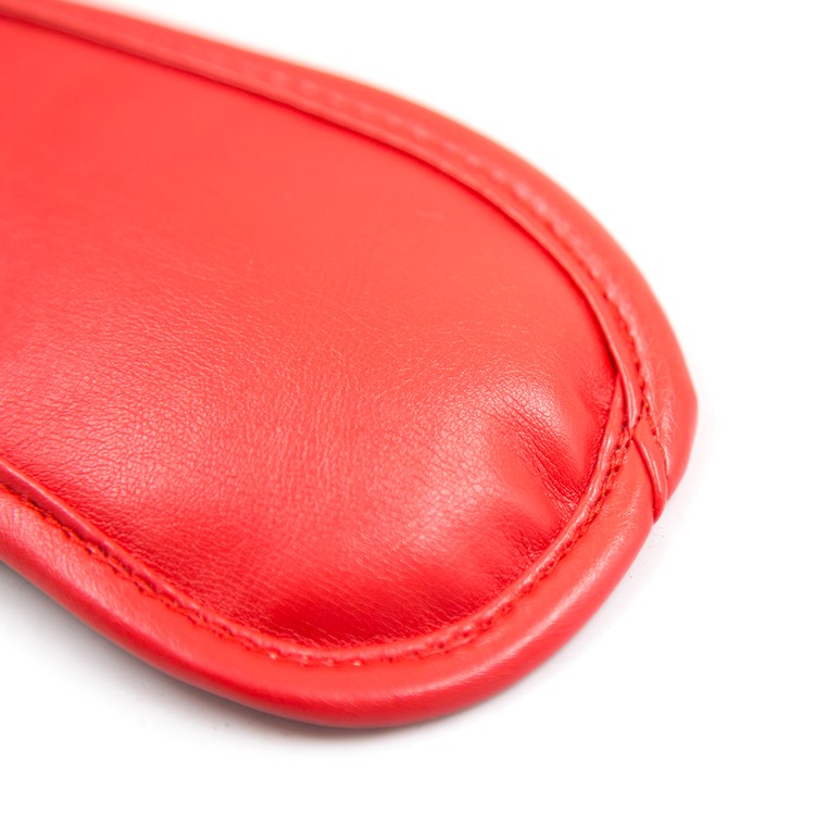 כיסוי עיניים אדום מרופד