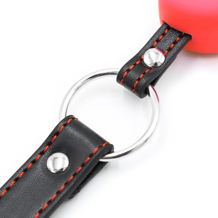 מחסום פה עם לב סיליקון אדום