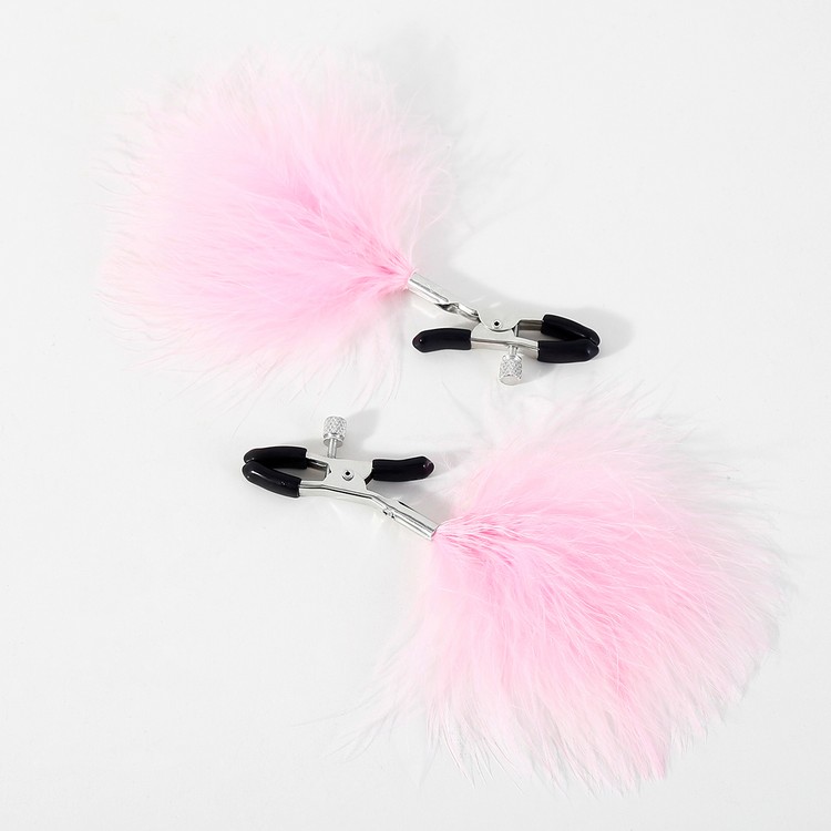 מצבטים מתכווננים עם נוצה