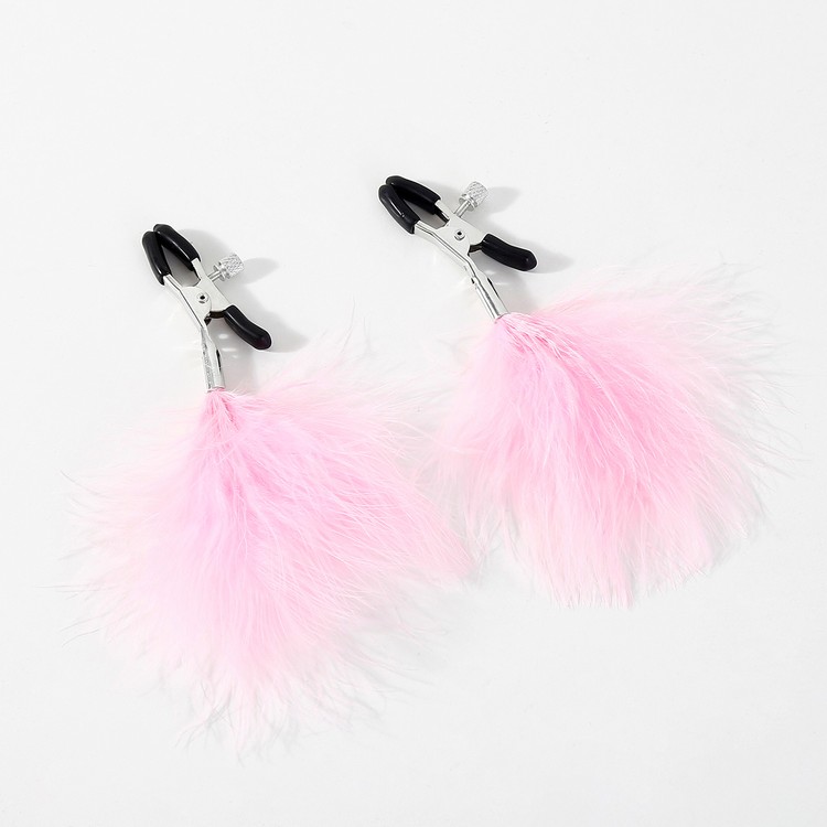 מצבטים מתכווננים עם נוצה