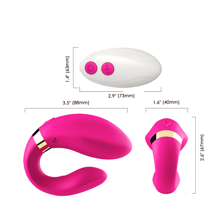 Pleasure Maker ויברטור זוגי