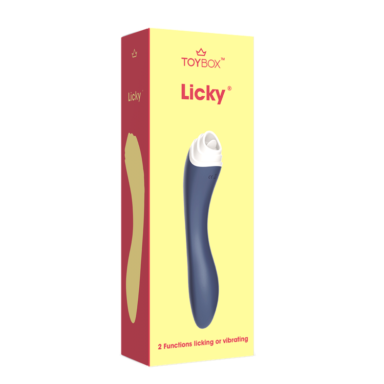 Licky ויברטור דו שימושי