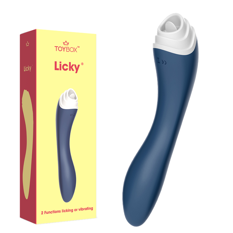 Licky ויברטור דו שימושי