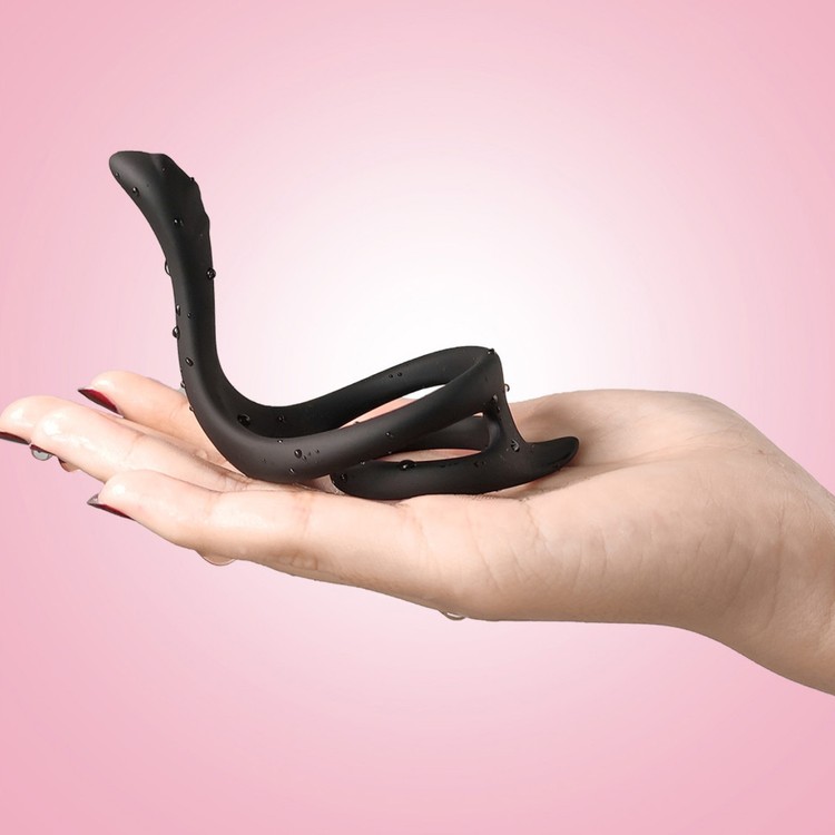 טבעת כפולה  Double Snake Ring