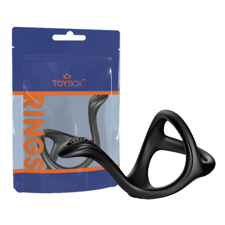 טבעת מפצלת Double Snake Ring