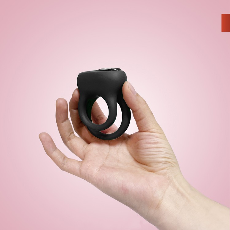 טבעת רטט כפולה Ring of Love 3