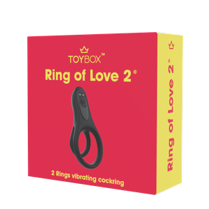 טבעת רטט כפולה Ring of Love 2