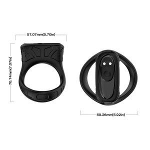 טבעת רטט מפצלת Ring of Love 4