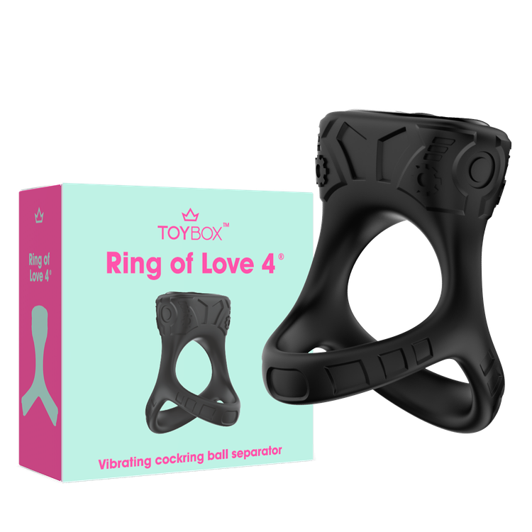 טבעת רטט מפצלת Ring of Love 4