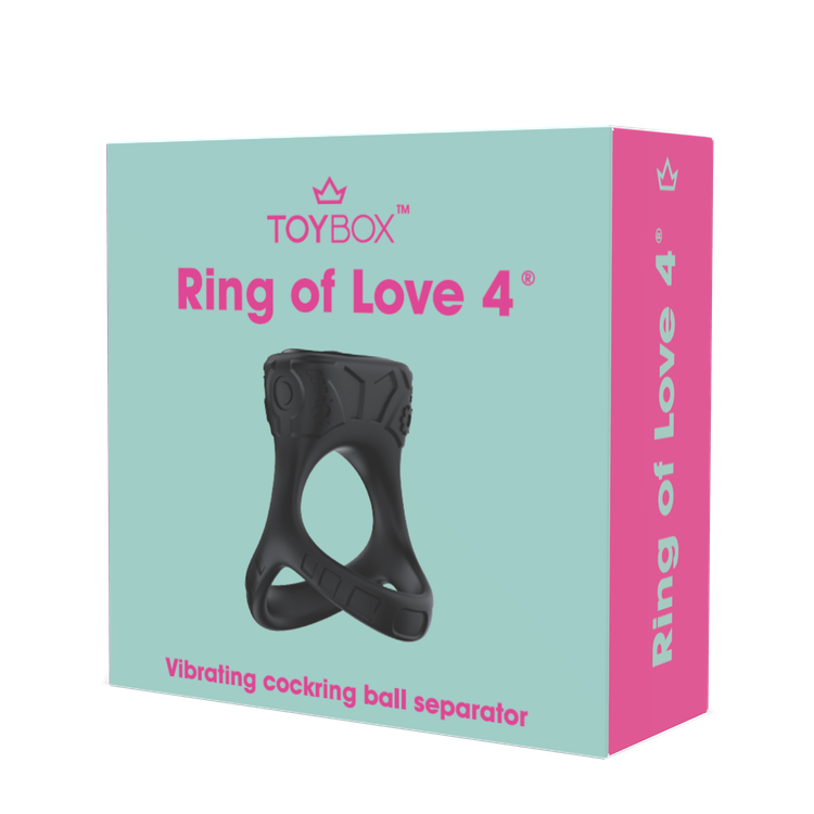 טבעת רטט מפצלת Ring of Love 4
