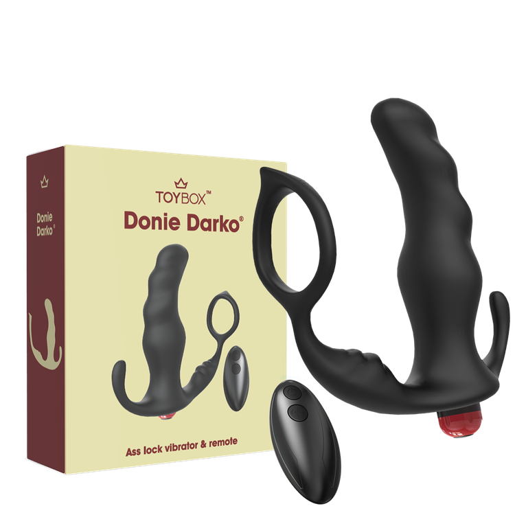 מעסה ערמונית עם שלט Donnie Darko