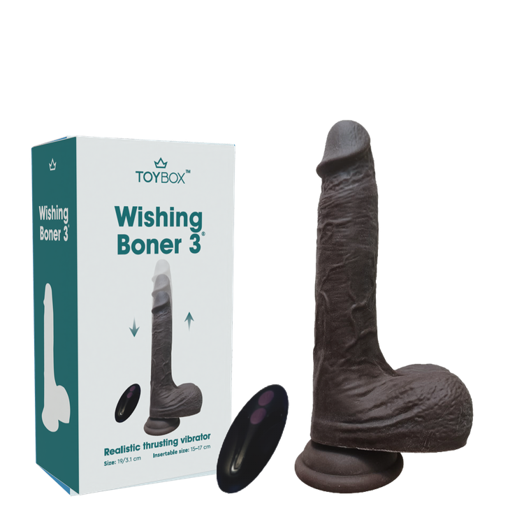 ויברטור מדמה חדירה שחור  'המשאלות 3'